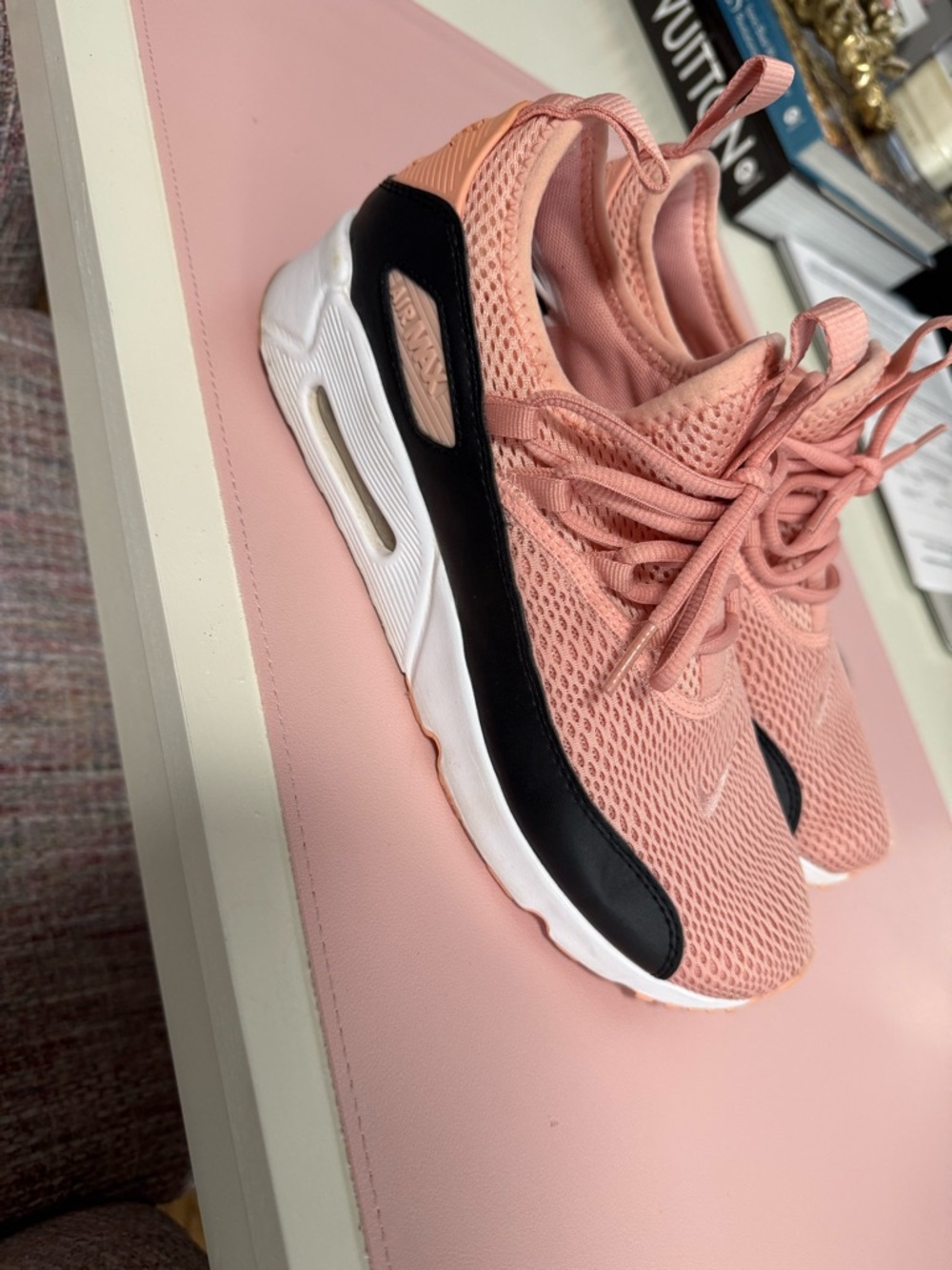 Nike Pink Mesh Athletic Sneakers